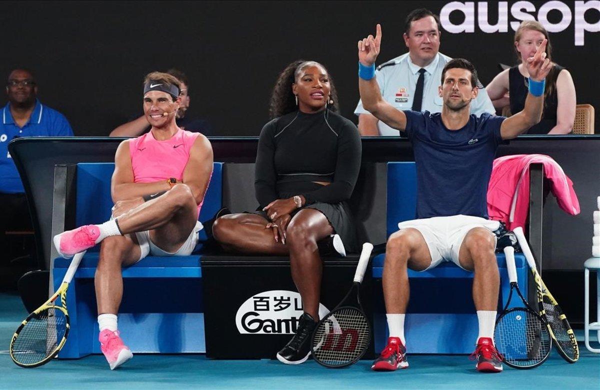 zentauroepp51749571 serena nadal djokovic200115122856 zentauroepp51749571 serena nadal djokovic200115122856