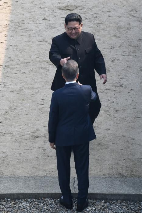 Encuentro entre Kim Jong-un y Moon Jae-in