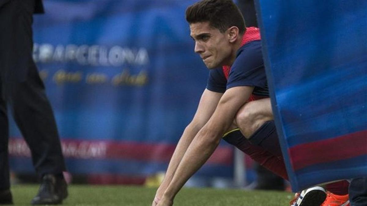 Milla sabe lo que es entrenar a Bartra