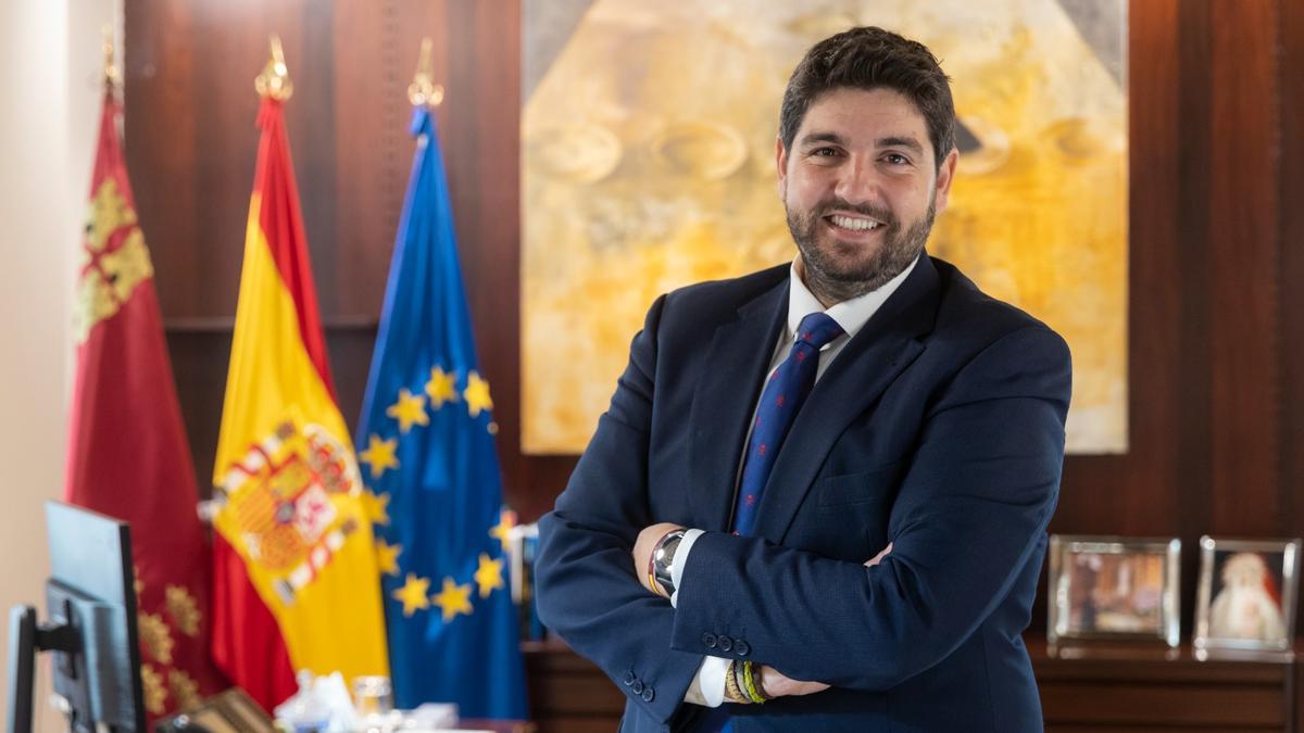 Fernando López Miras, Presidente de la Región de Murcia