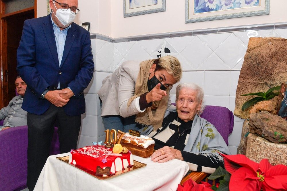 La mujer más longeva del sureste, Agustina García, cumple 107 años