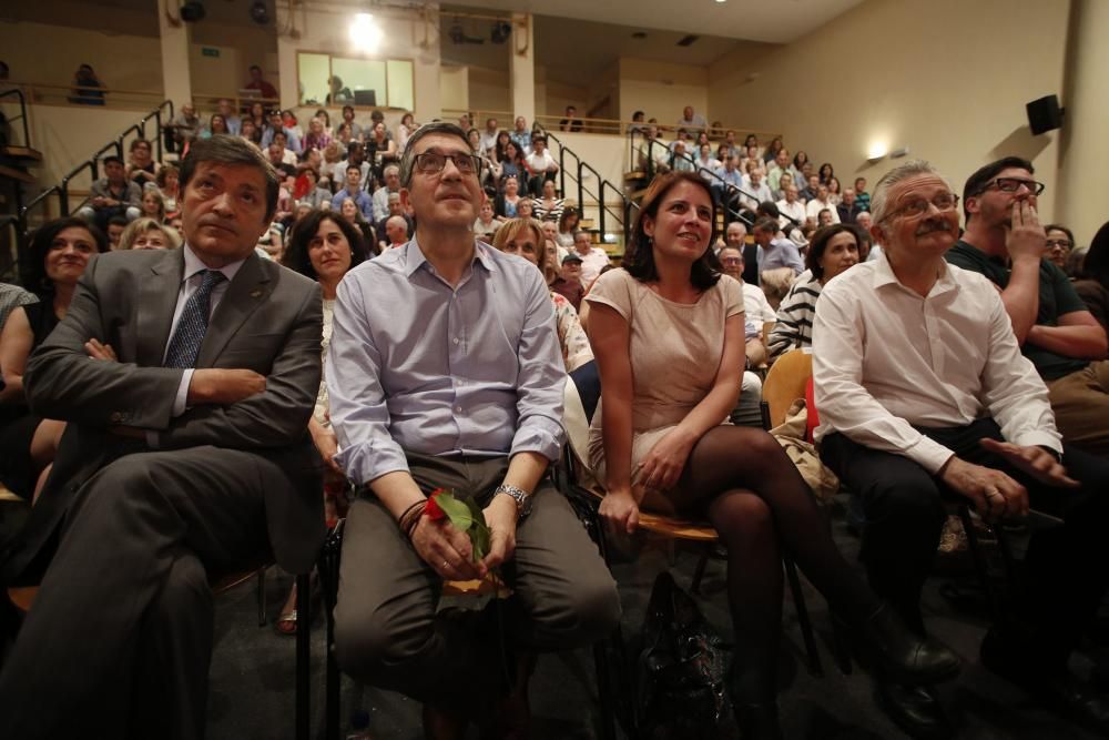 Mítin de Patxi López en Avilés