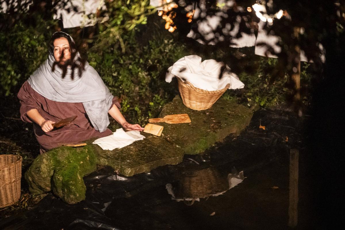 El Pessebre Vivent del Bages, a les Torres Fals, en imatges