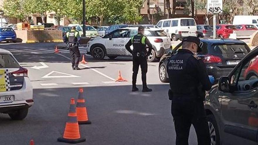 Arrestan a tres menores en Xirivella tras una persecución a gran velocidad