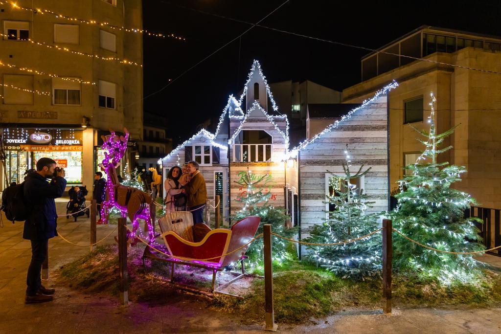 Personas de España y diferentes partes del mundo se acercan a Vigo para pasar Navidad