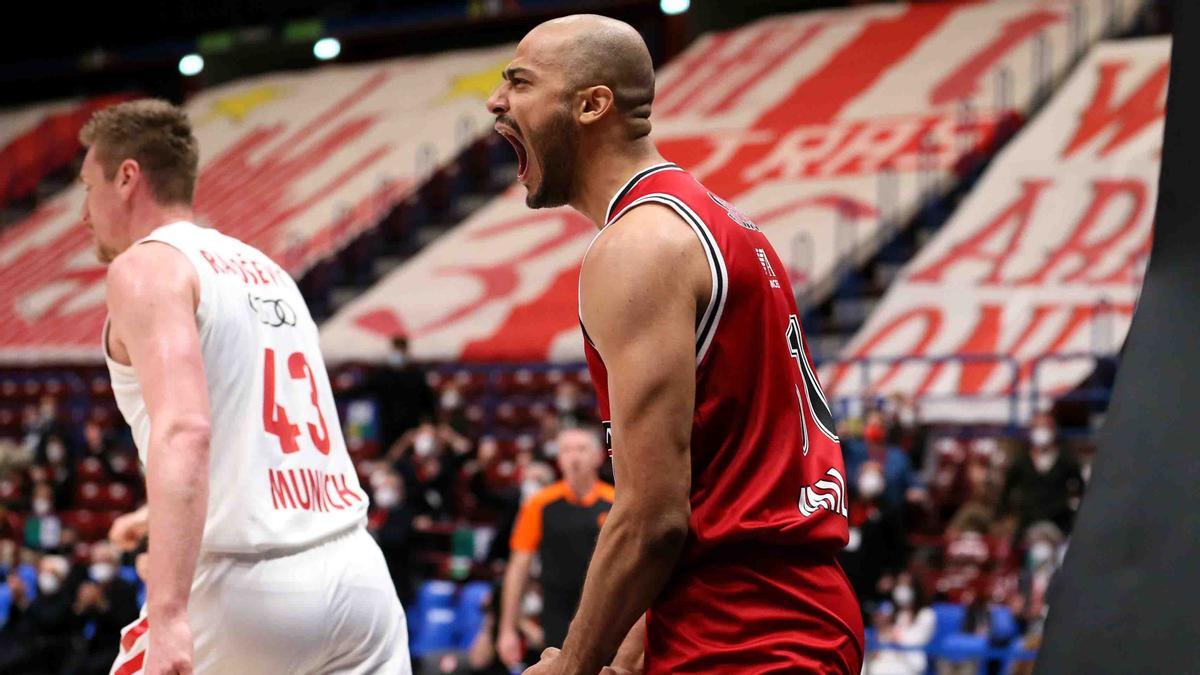 Así fue la victoria del Olimpia Milano ante el Bayern