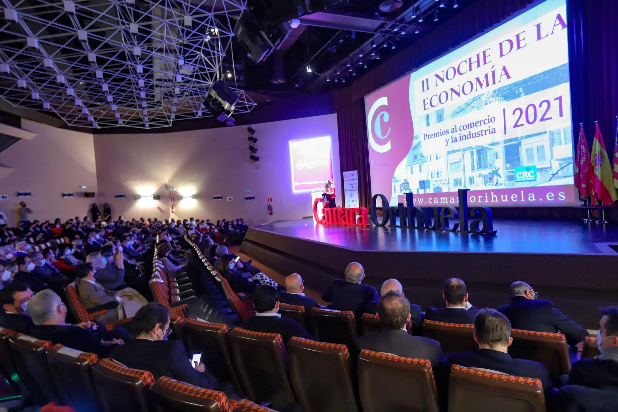 Segunda edición de la Noche de la Economía Oriolana en el auditorio de la CAM