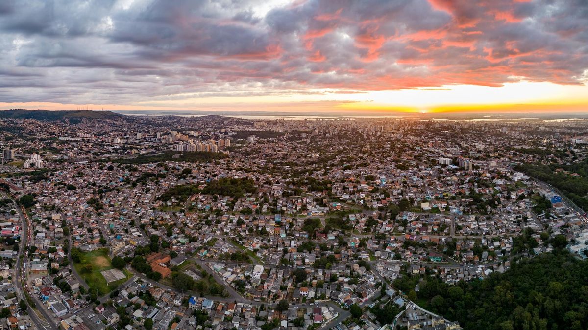 Vista urbana de Río Grande do Sul.