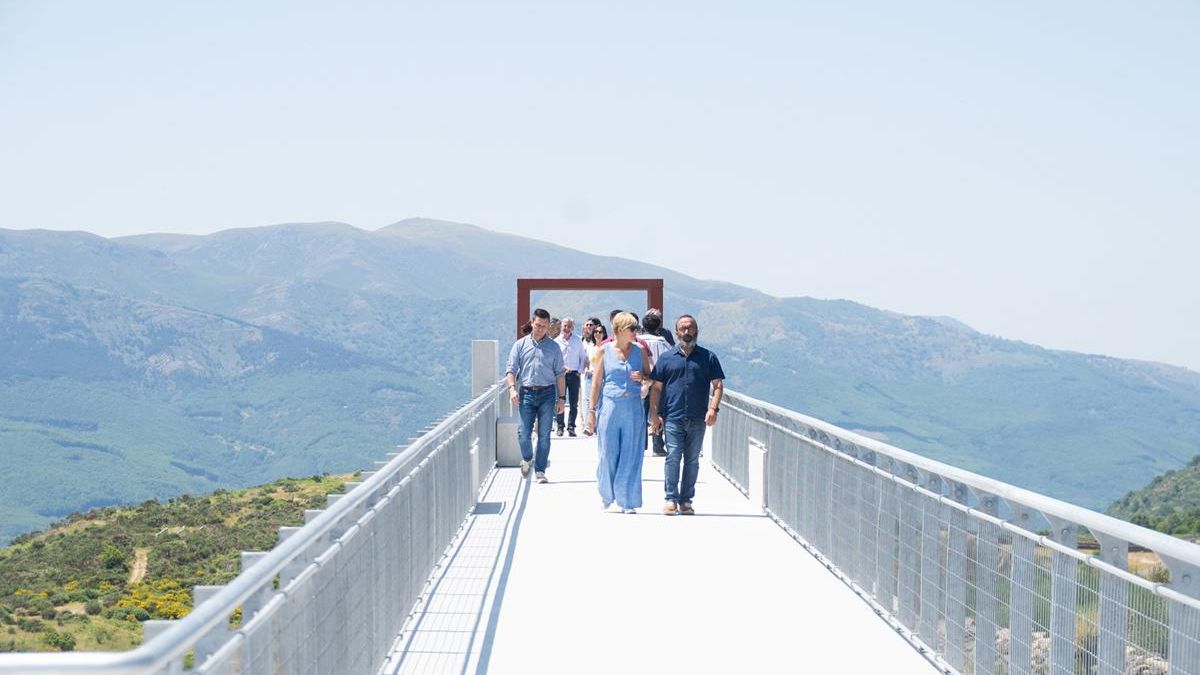 Fotogalería | Así ha quedado el Mirador de La Garganta