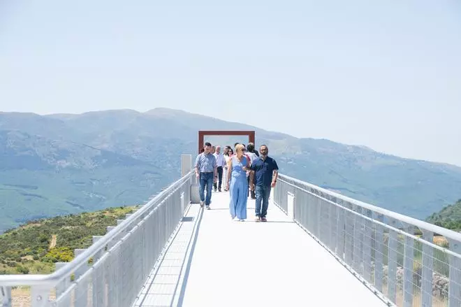 Fotogalería | Así ha quedado el Mirador de La Garganta