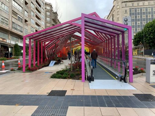 Las rampas de Gran Vía, el objetivo de turistas