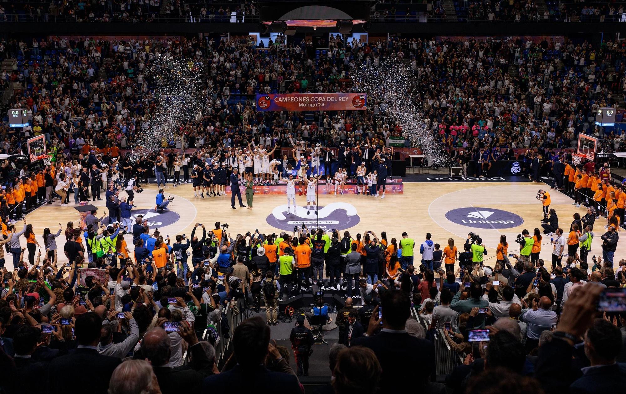 El Madrid, campeón de la Copa del Rey de Málaga