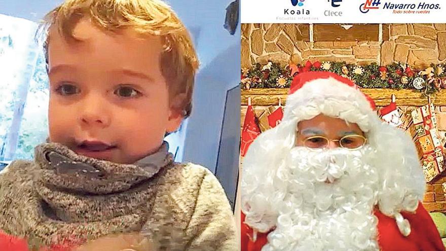 Un total de 92 niños y niñas pudieron charlar con Papá Noel en la &#039;Videollamada Mágica&#039;