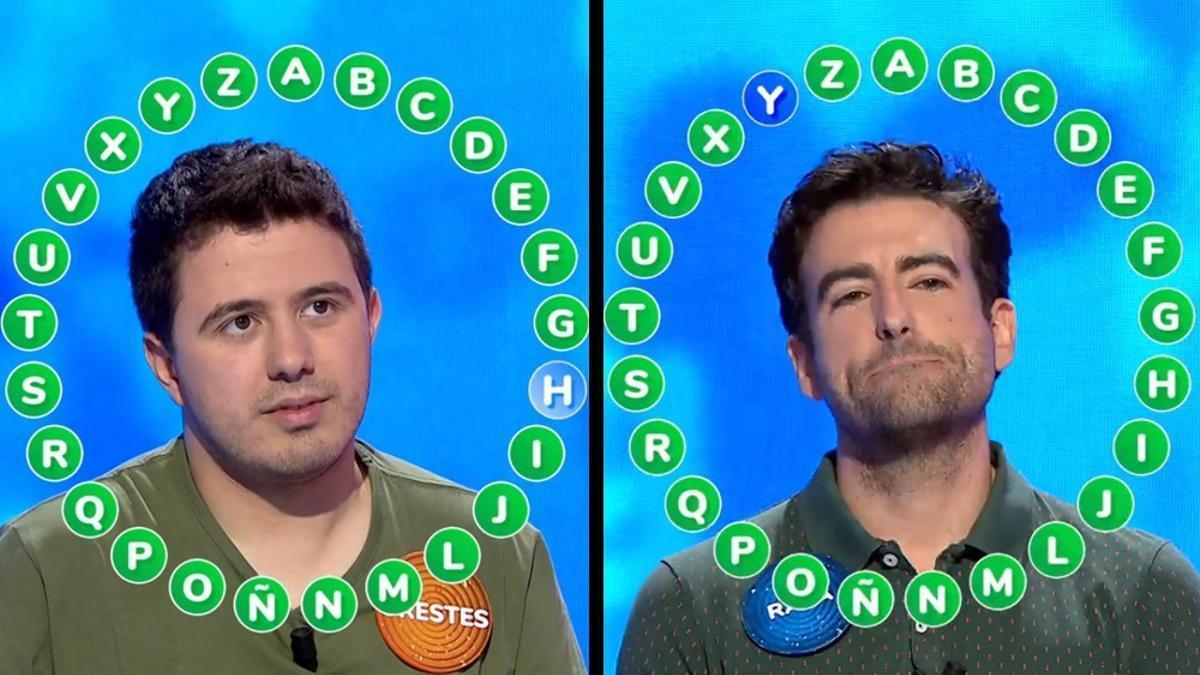 Bote de Pasapalabra: Orestes y Rafa llevan meses en el rosco para intentar ganar el gran premio del concurso.