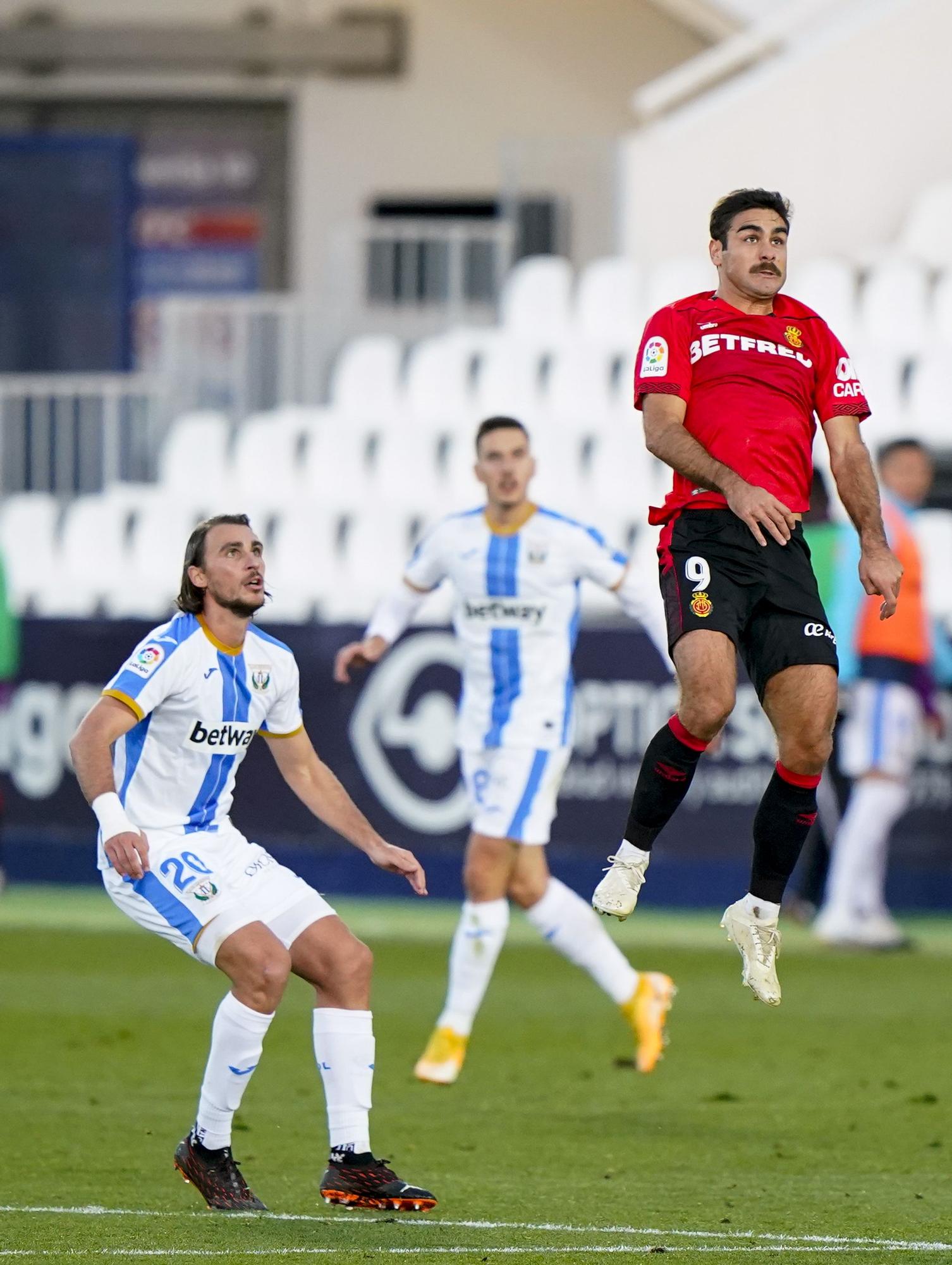 El Mallorca exhibe poderío en Leganés