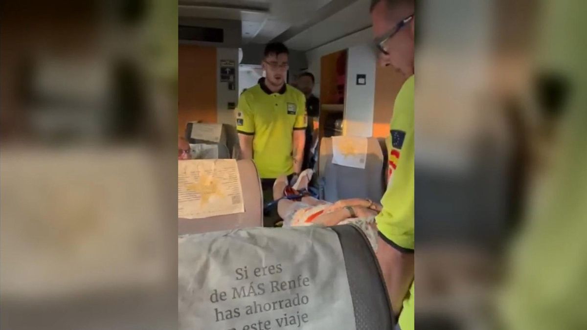 Atrapados en un tren entre Madrid y Málaga