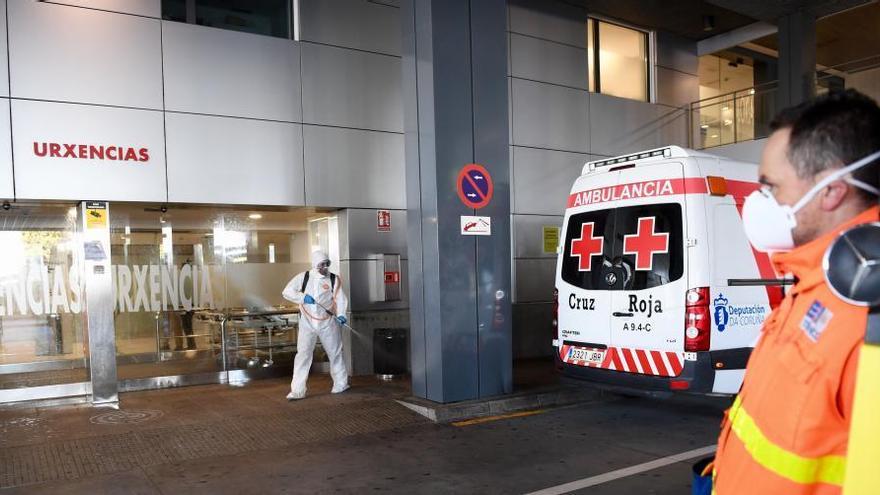 Tres pacientes de Covid-19 fallecen en A Coruña