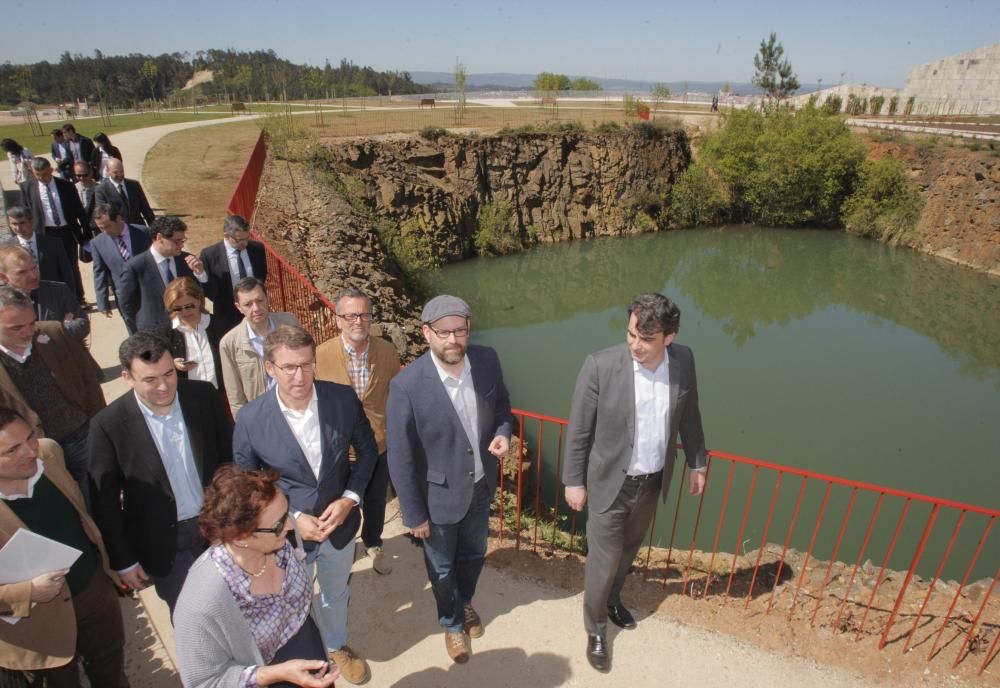 Inauguración del Bosque de Galicia