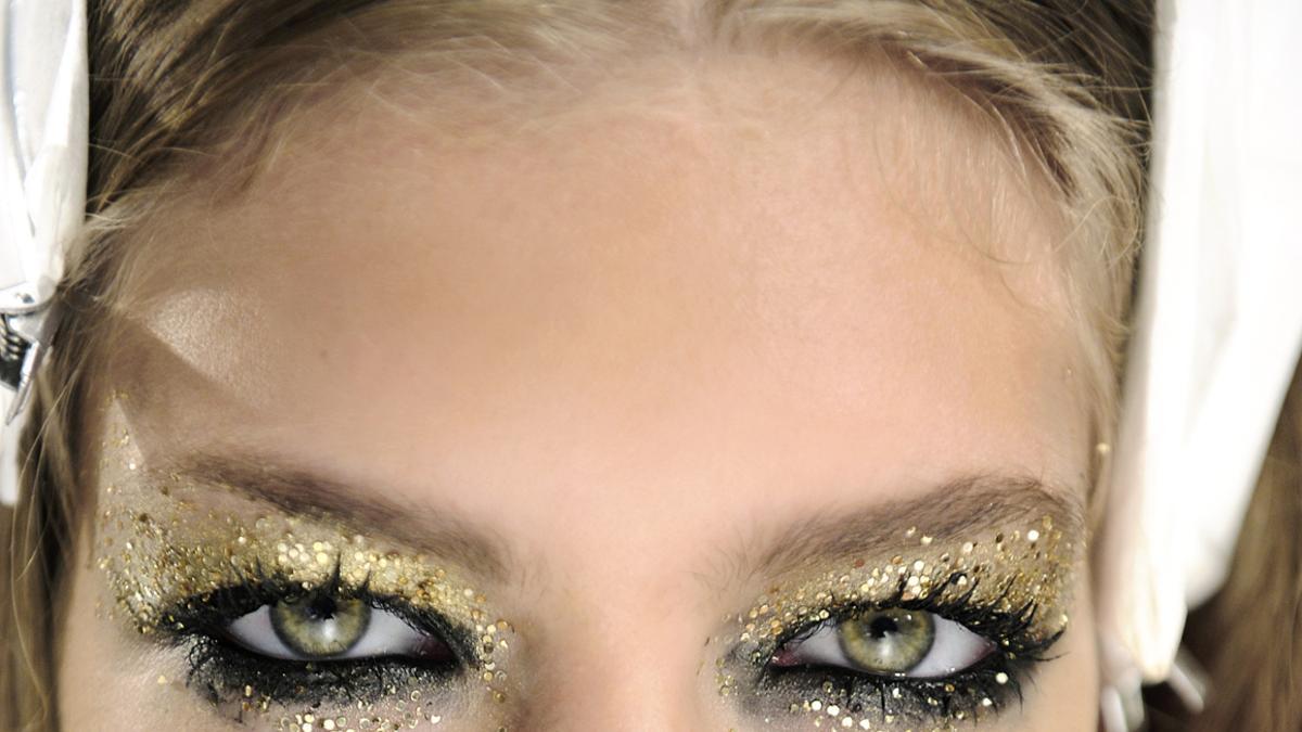 Maquillaje del desfile de Dsquared