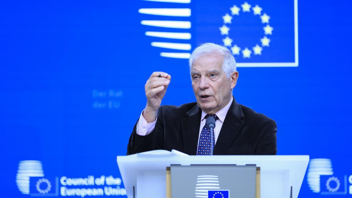 El Alto Representante de la Unión Europea para la Política Exterior, Josep Borrell