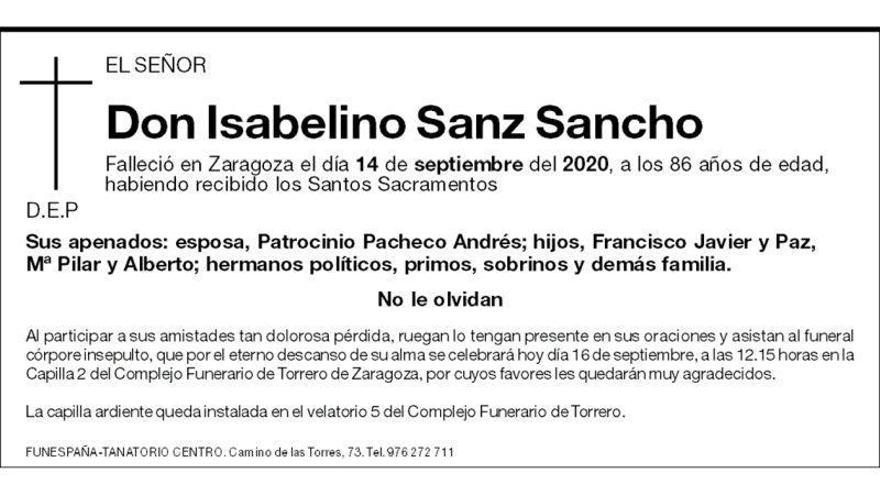 Isabelino Sanz Sancho