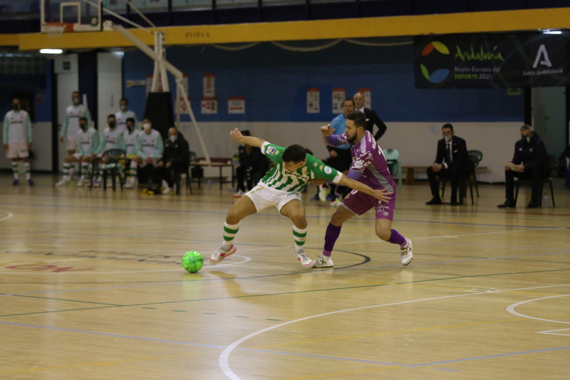 Victoria del Palma Futsal en la pista del Betis