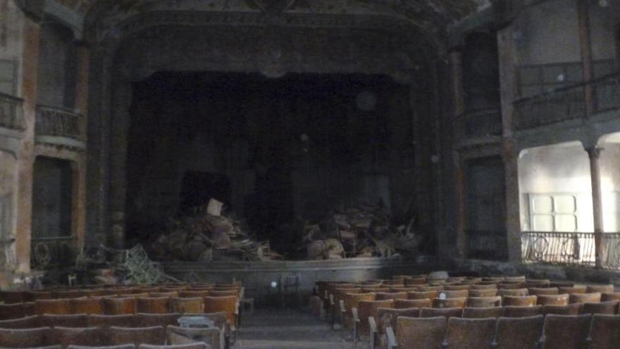 Interior del Gran Teatro Cervantes, en Tánger.