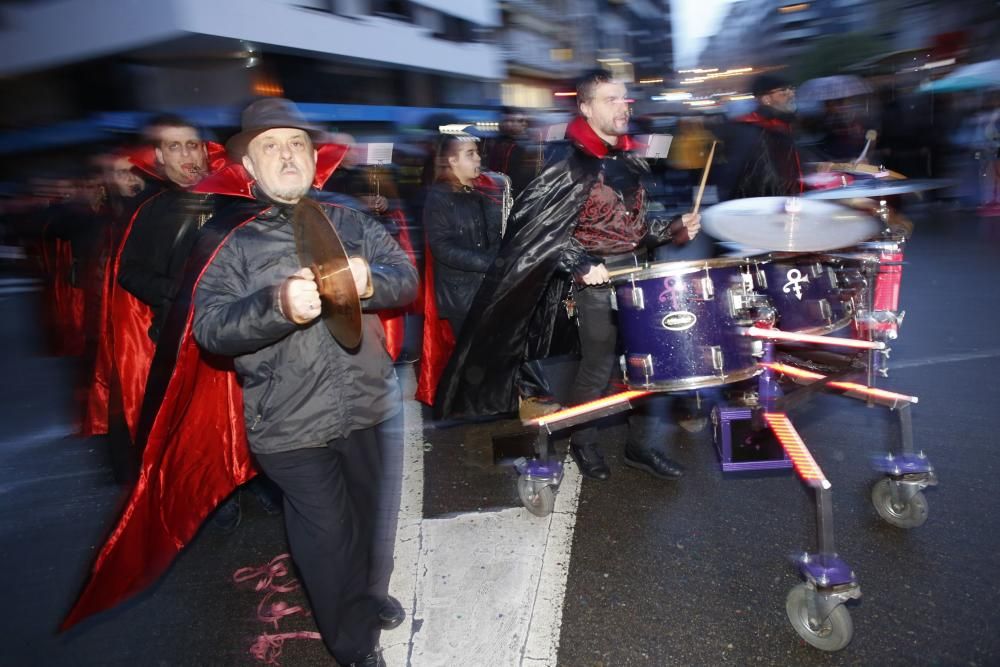 Desfile del martes de Carnaval en el Antroxu de Avilés