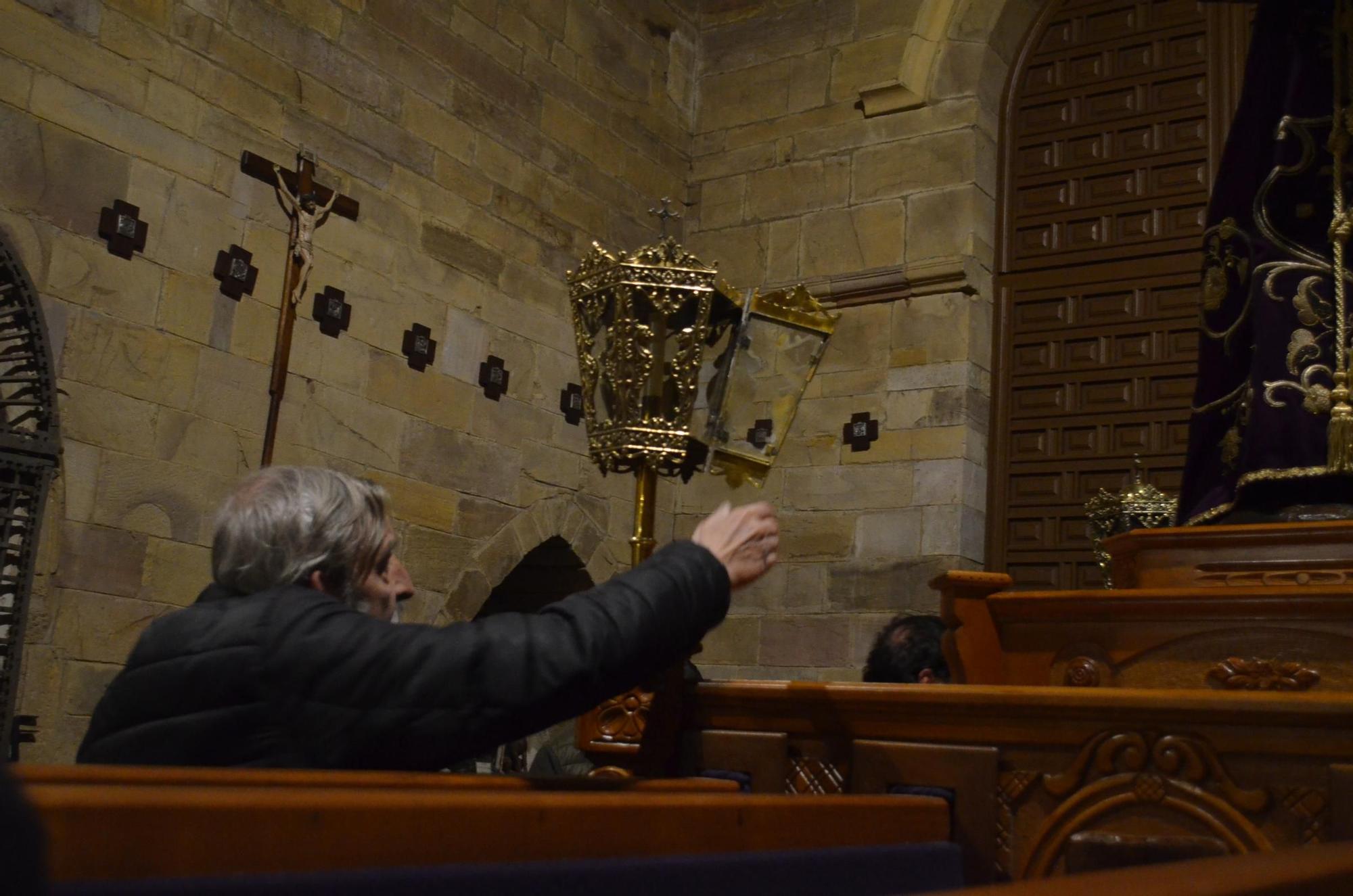 Semana Santa Benavente 2024: Así prepara la Cofradía de Jesús Nazareno las andas