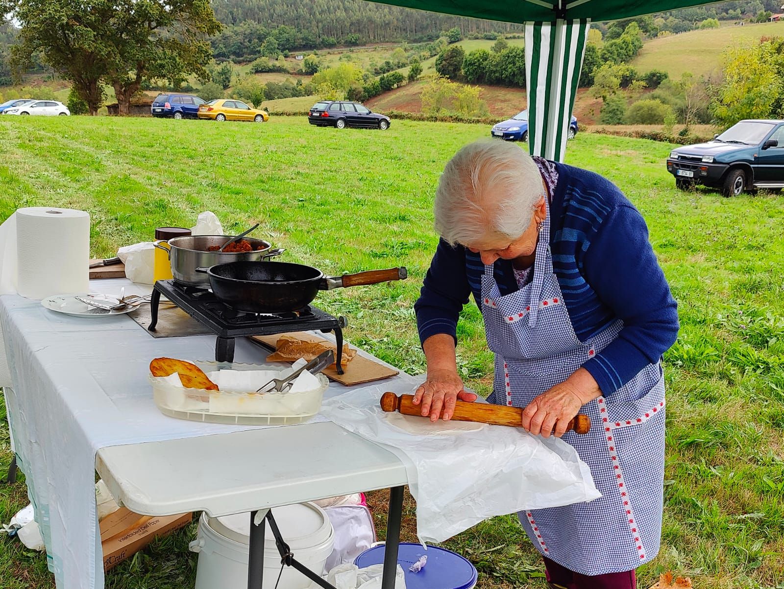 Así vivió Camoca su feria del lino y las nueces