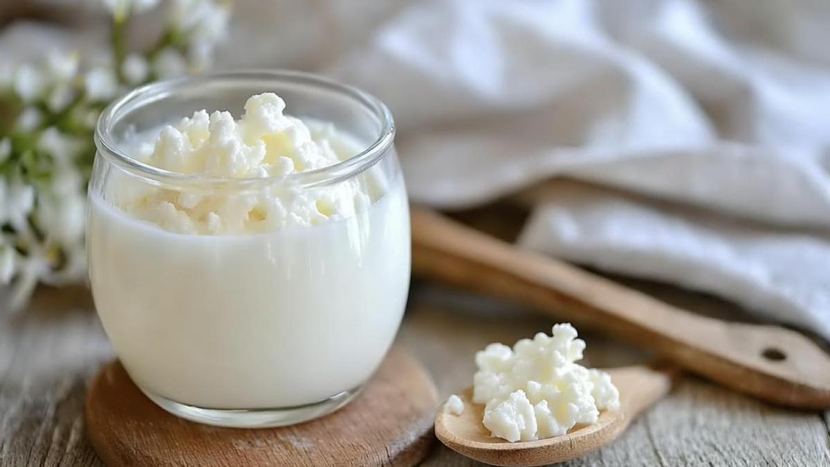 Un kéfir debe tener presencia de bacterias y levaduras