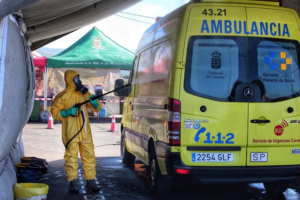 Desinfección ambulancias-Covid-19