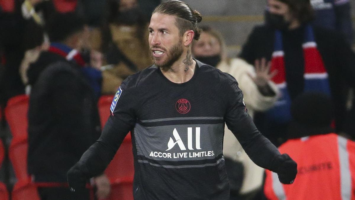 Sergio Ramos seguirá perdiendo protagonismo en el PSG