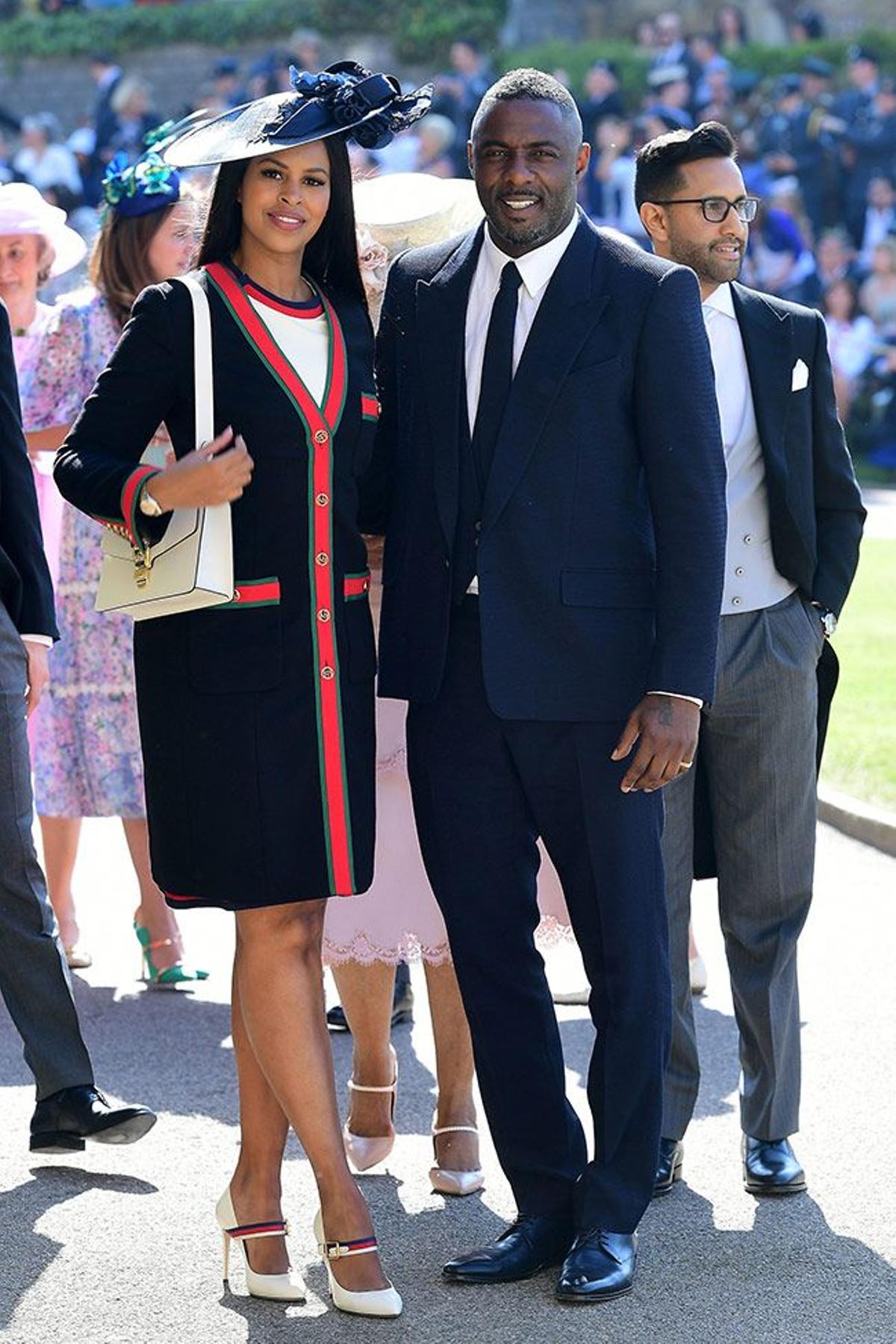 Idris Elba y Sabrina Dhowre