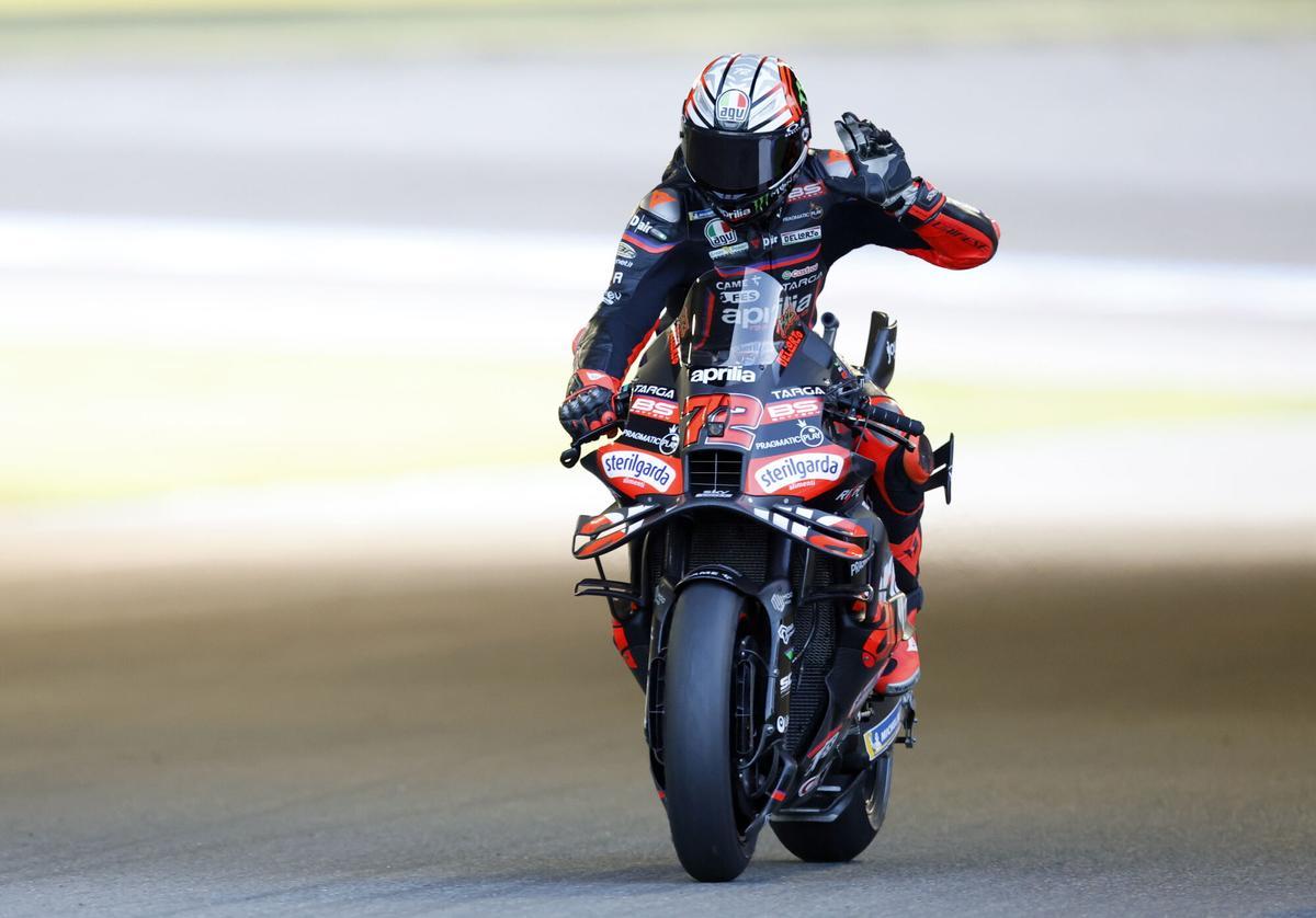 Bezzecchi, tras conseguir la pole