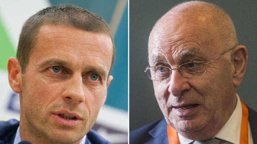 Ceferin-Van Praag, el pulso por presidir la UEFA