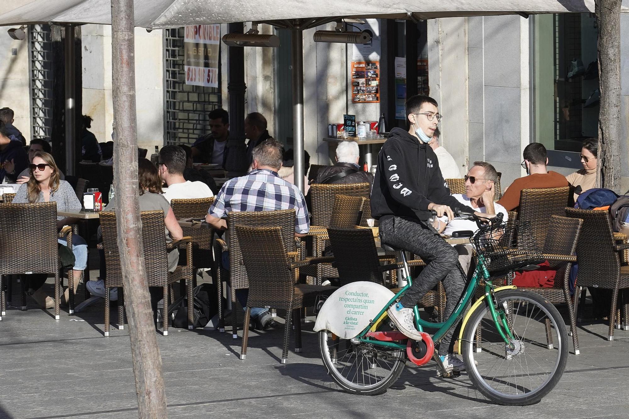 Girona viu un Nadal i Cap d’Any amb una calor de rècord