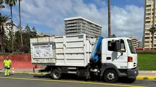 El servicio de acopio transitorio de trastos, enseres y escombros recorre en junio otros 19 barrios de Las Palmas de Gran Canaria