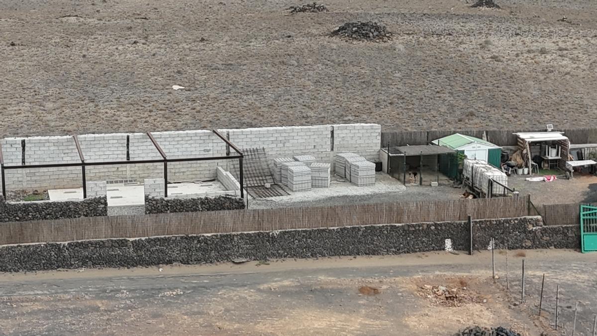 Construcciones ilegales en suelo rústico en Lanzarote