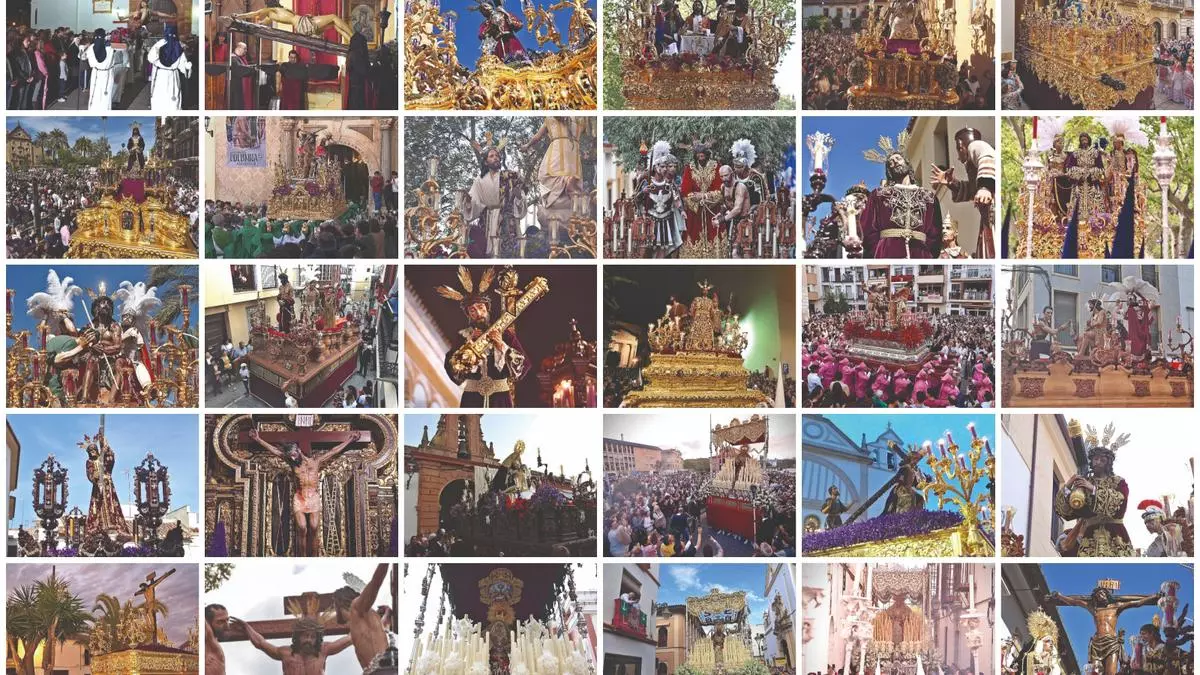 Varias iglesias de la capital acogen ya a imágenes de la provincia que participarán en el Magno Vía Crucis
