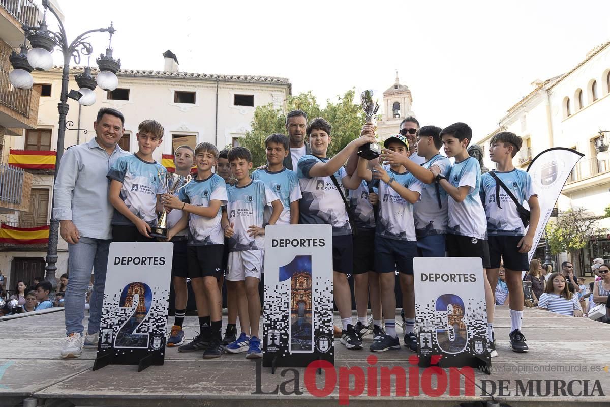 Clausura de las Escuelas Municipales Deportivas de Caravaca