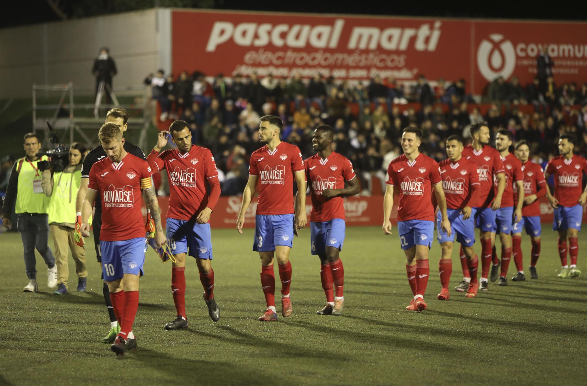 Las mejores fotos del Atlético Saguntino - Rayo Vallecano de Copa del Rey