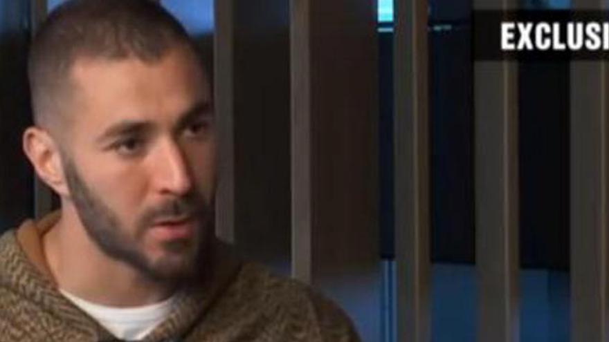 Benzema se hace la víctima con Valbuena