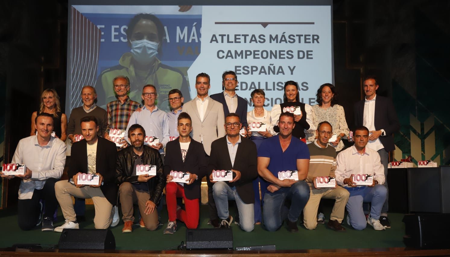 En imágenes | Gala de los 100 años de atletismo en Aragón