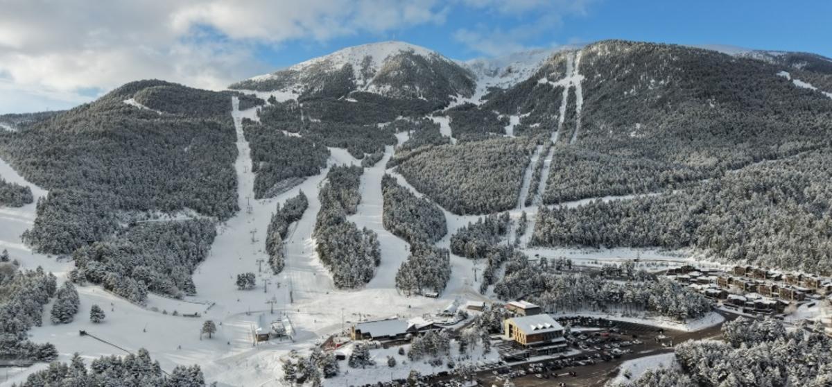 Aspecte de Masella aquest Divendres Sant