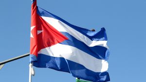 Archivo - Bandera de Cuba.