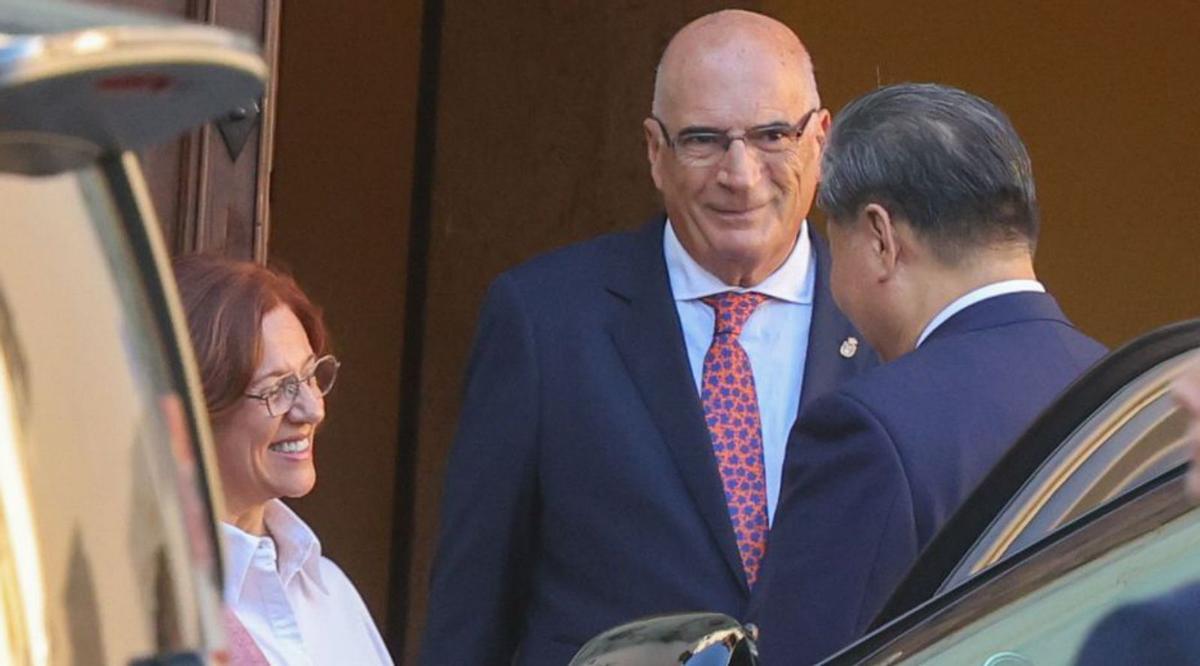 El president Xi arriba a Gran Canària en una escala del viatge al Perú El president Xi arriba a Gran Canària en una escala del viatge al Perú
