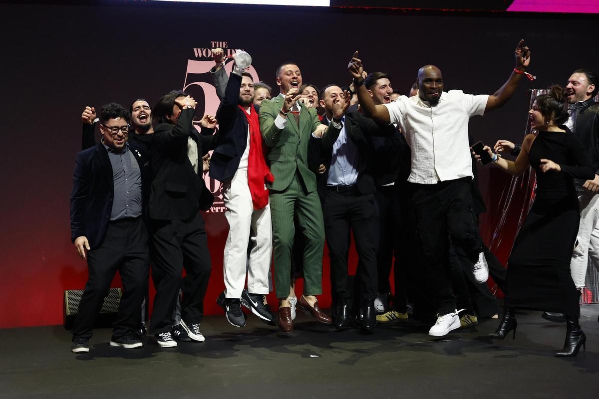 El equipo de Sips (Barcelona), tercero del mundo y Premio al Mejor Bar Europeo.