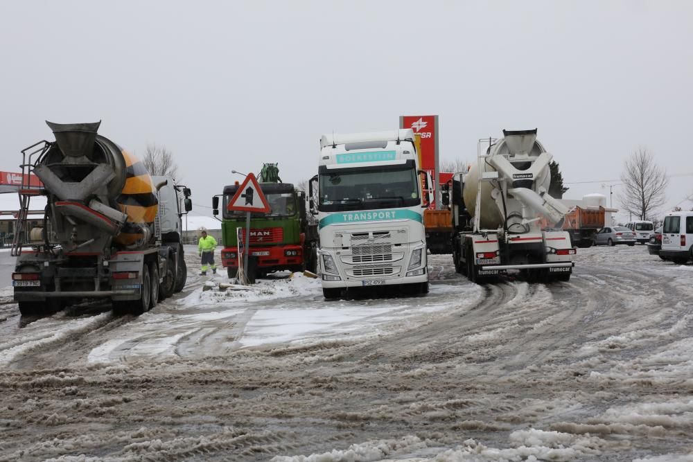 Rescate en un hotel de Trevinca por la nieve