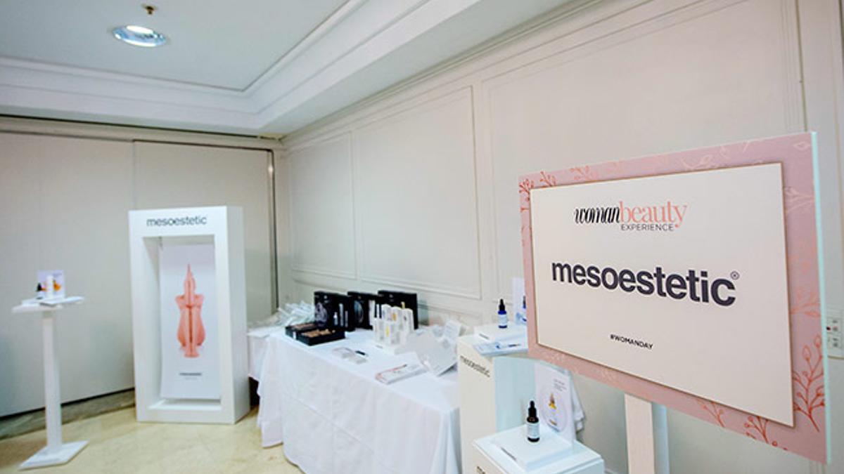Stand de Mesoestetic durante Woman Beauty Experience